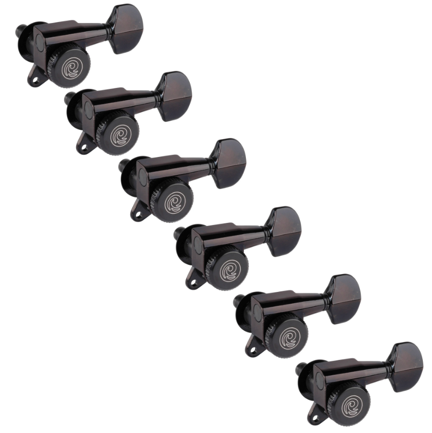 D'Addario Planet Waves Auto-Trim Tuning Machines 6-In-Line
