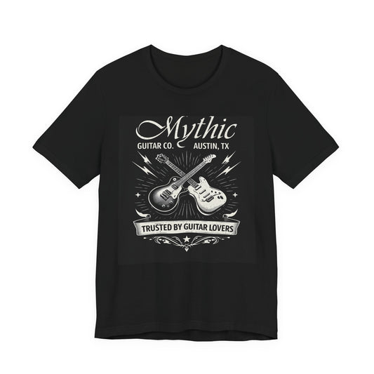 Mythic Guitar Company Trusted By Guitar Lovers T-shirt