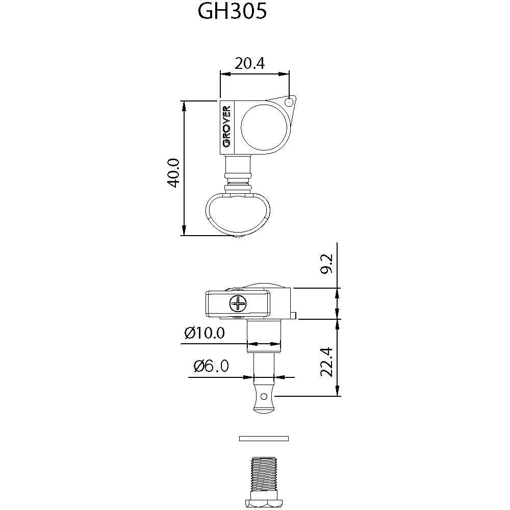 TK-7905 GROVER® 305 SERIES 3X3 MIDSIZE ROTOMATICS