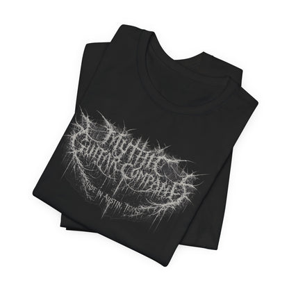 Black Metal Mythic Guitar Co T-shirt