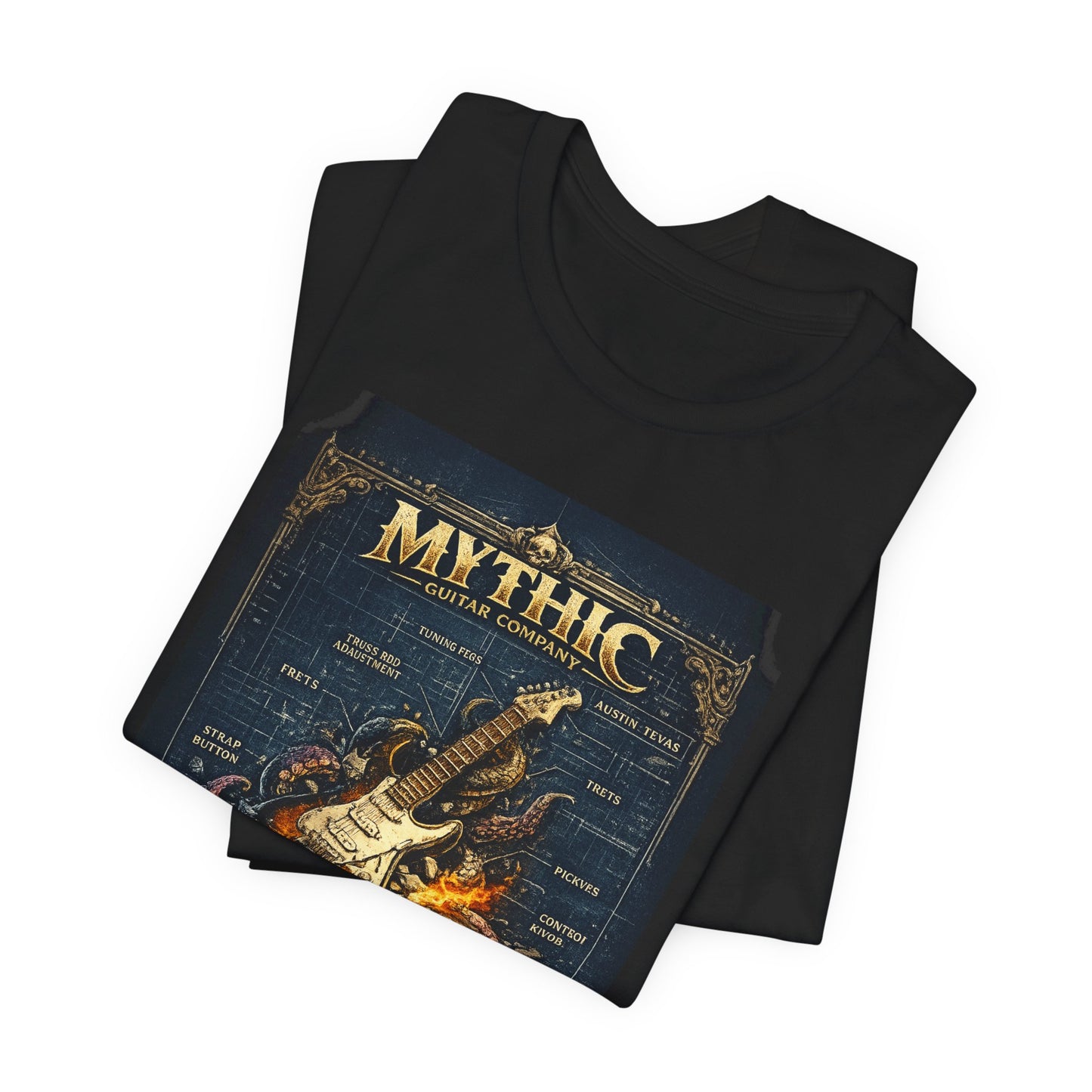 Blueprint Mythic Guitar Co T-shirt