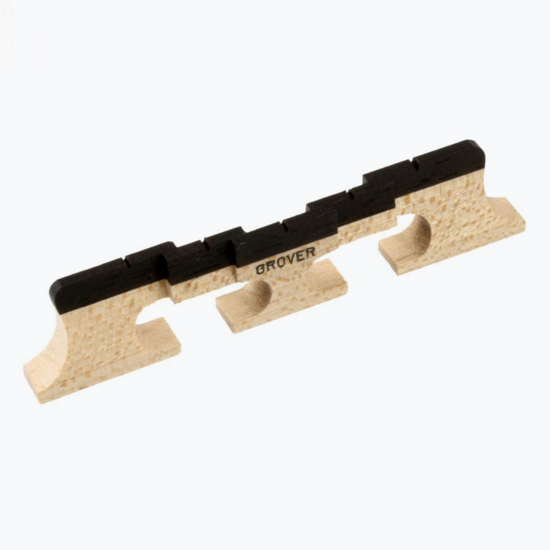 BJ-0507-0E0 5 String Grover Compensated Banjo Bridge 77