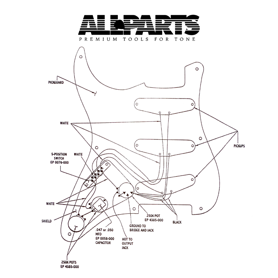 EP-4120-000 Wiring Kit for Stratocaster®