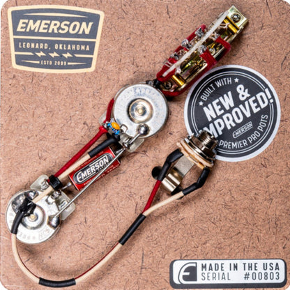 Emerson Custom Telecaster 4-Way Prewired Kit