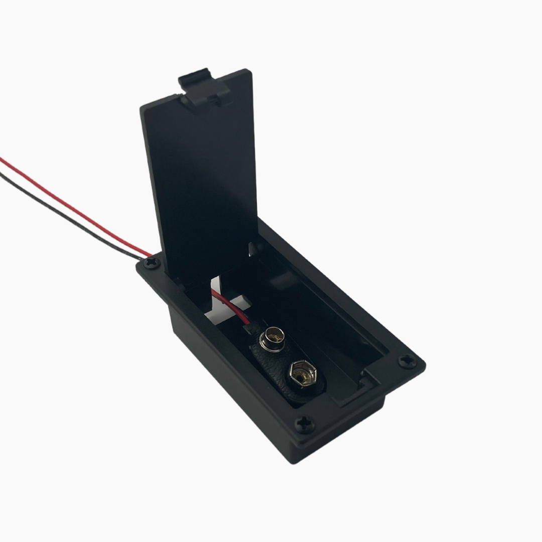 EP-0926-023 - Small Footprint 9V Battery Box with Battery Lead Clip