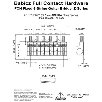 GB-3559-010 - Babicz Full Contact Babicz FCH Z Series 3 Hole Mount Hard Tail