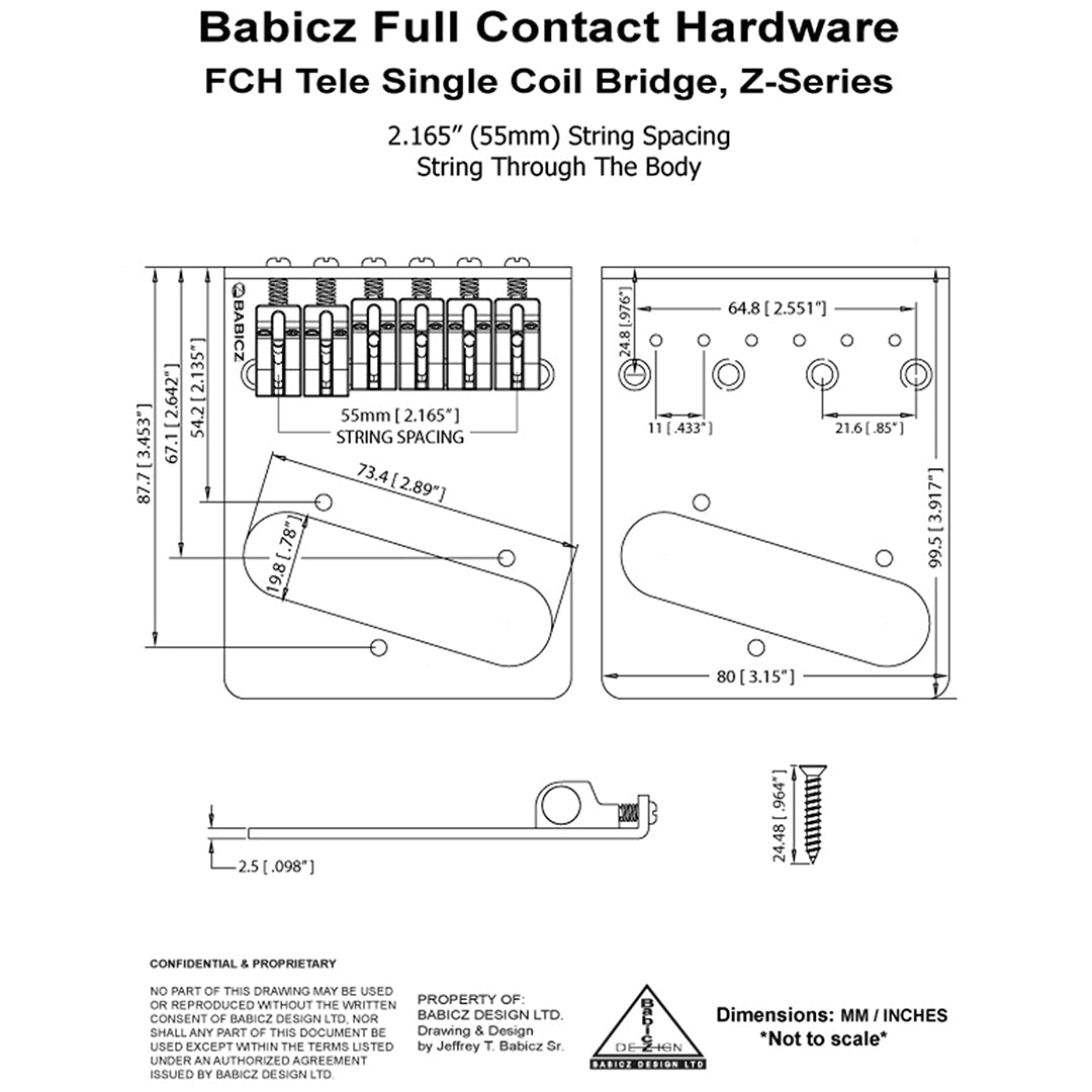 TB-3542-010 - Babicz Full Contact Babicz FCH Z Series Tele Bridge