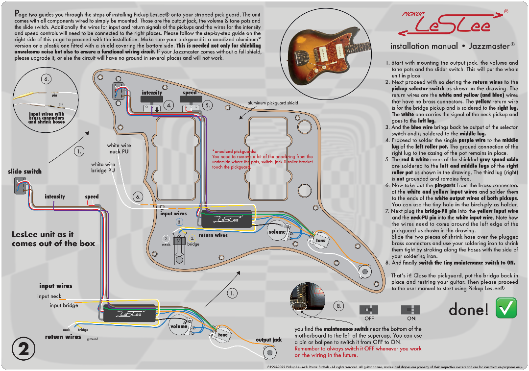 Pickup Leslee for Jazzmaster