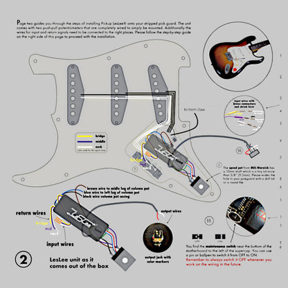 Pickup Leslee for Stratocaster