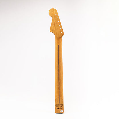 Allparts Select "Licensed by Fender®" Quarter Sawn Roasted Maple "VIN-MOD" Replacement Neck for Jazzmaster® - Unfinished