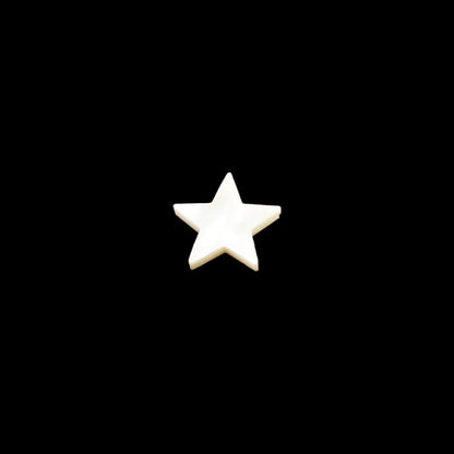 LT-1491 Small Star Organic Shell Inlays