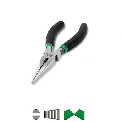 TOPTUL 6" Needle Nose Pliers with Rubber Grip - DFAB2206B