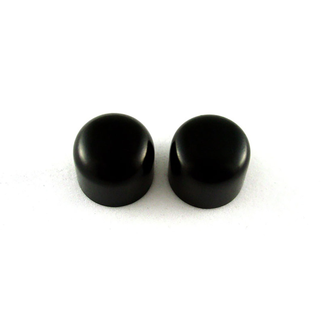 PK-0198 Set of 2 Dark Wooden Dome Knobs