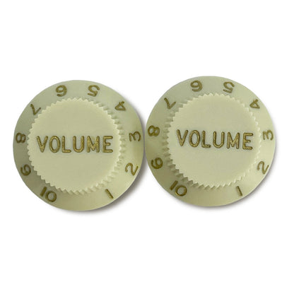 PK-0154 Set of 2 Plastic Volume Knobs for Stratocaster®