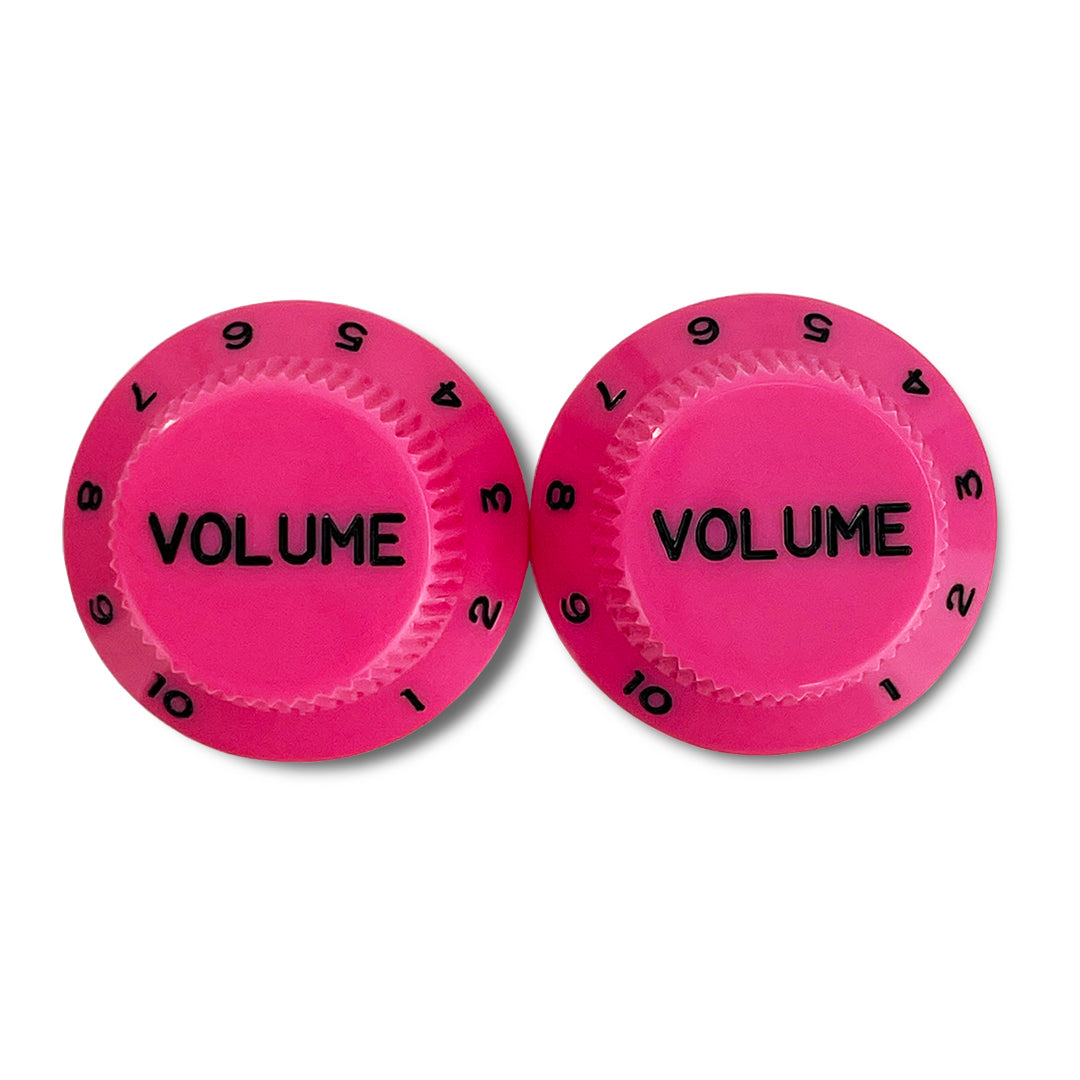 PK-0154 Set of 2 Plastic Volume Knobs for Stratocaster®