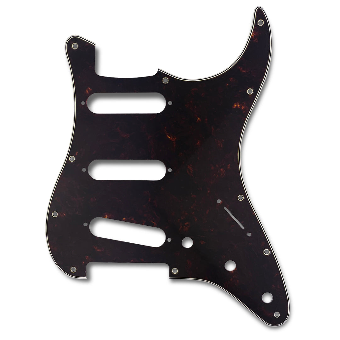 Primo Pickguard for Stratocaster, S-S-S Pickup Configuration