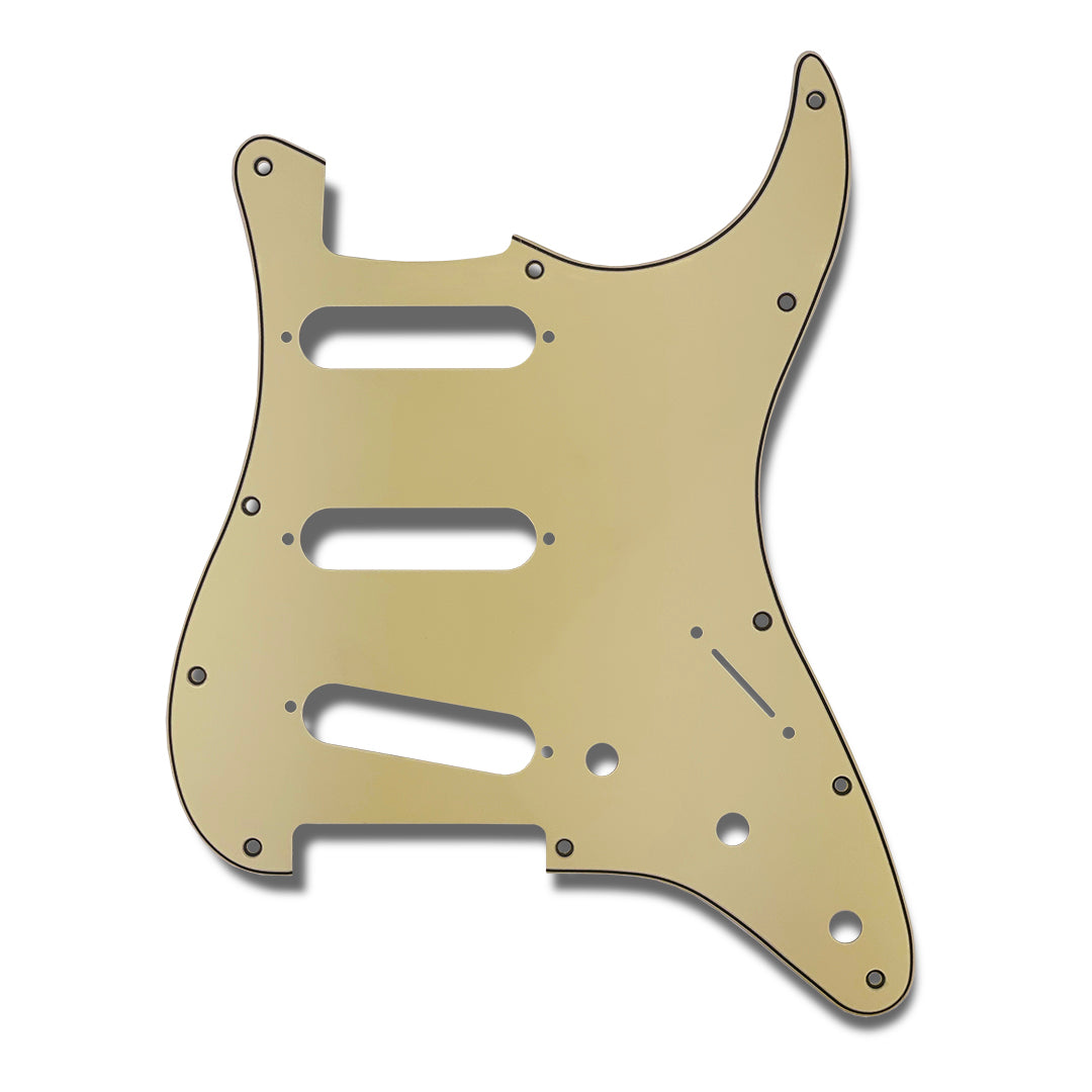 Primo Pickguard for Stratocaster, S-S-S Pickup Configuration