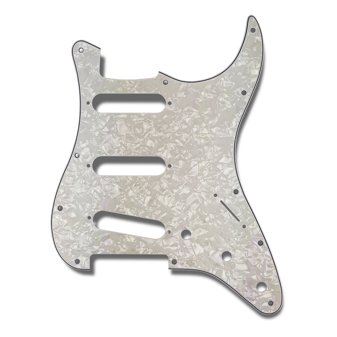 Primo Pickguard for Stratocaster, S-S-S Pickup Configuration