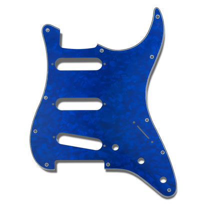 Primo Pickguard for Stratocaster, S-S-S Pickup Configuration