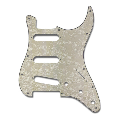 Primo Pickguard for Stratocaster, S-S-S Pickup Configuration