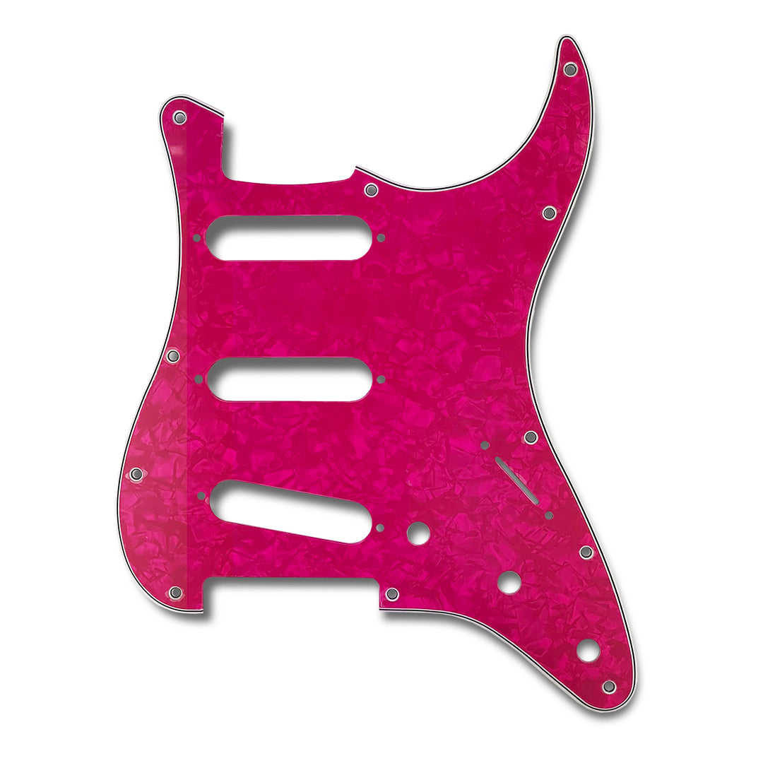 Primo Pickguard for Stratocaster, S-S-S Pickup Configuration