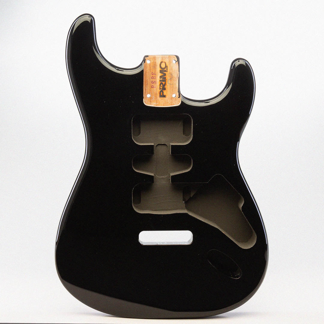 Primo Replacement Strat Body - Blackout