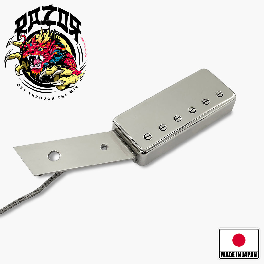 Razor® Jazubakkā Jazz Bucker Floating Humbucking Pickup - Pickguard Mount Neck