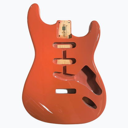 SBF-FR Fiesta Red Finished Replacement Body for Stratocaster®