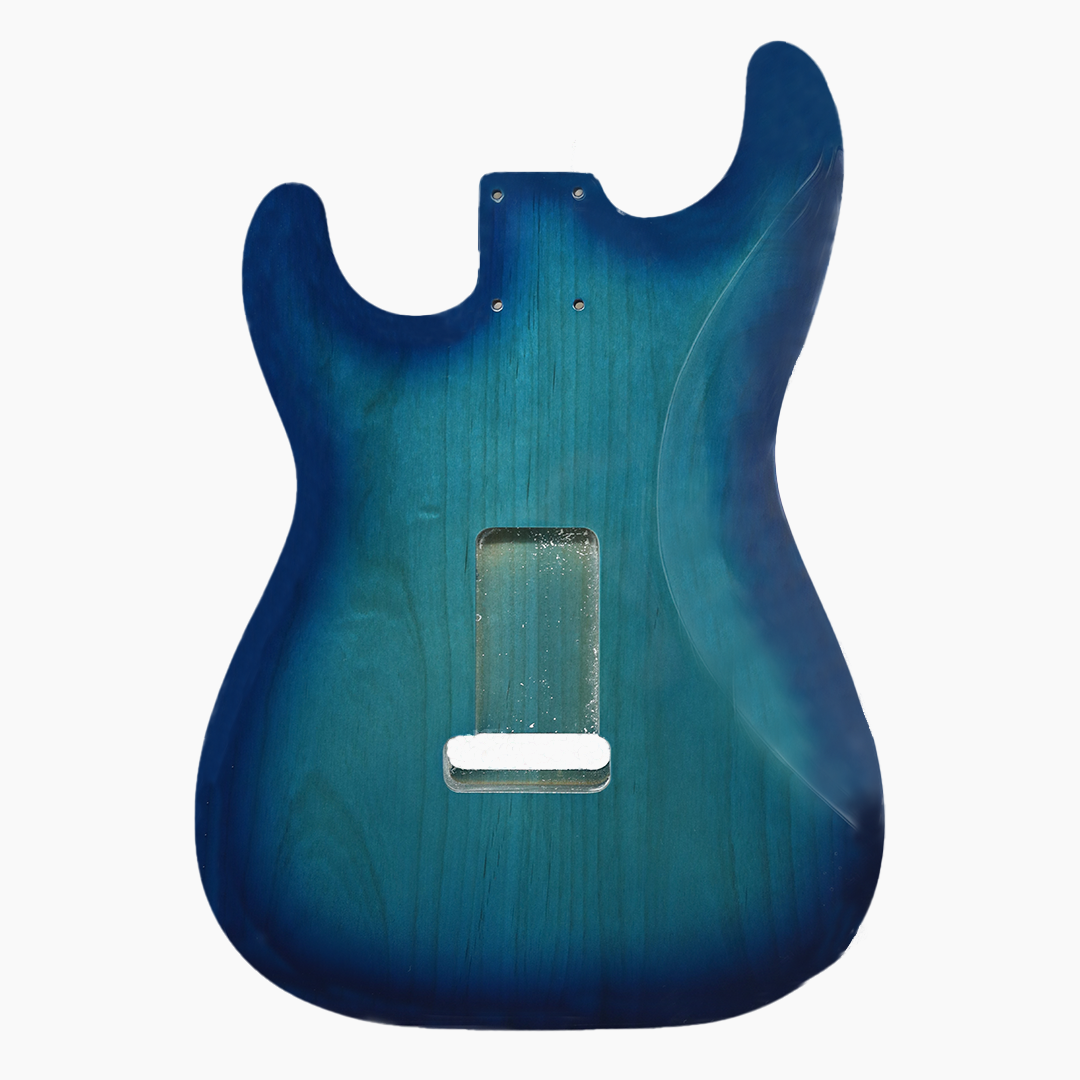 Ocean Blue Burst Replacement Body for Stratocaster