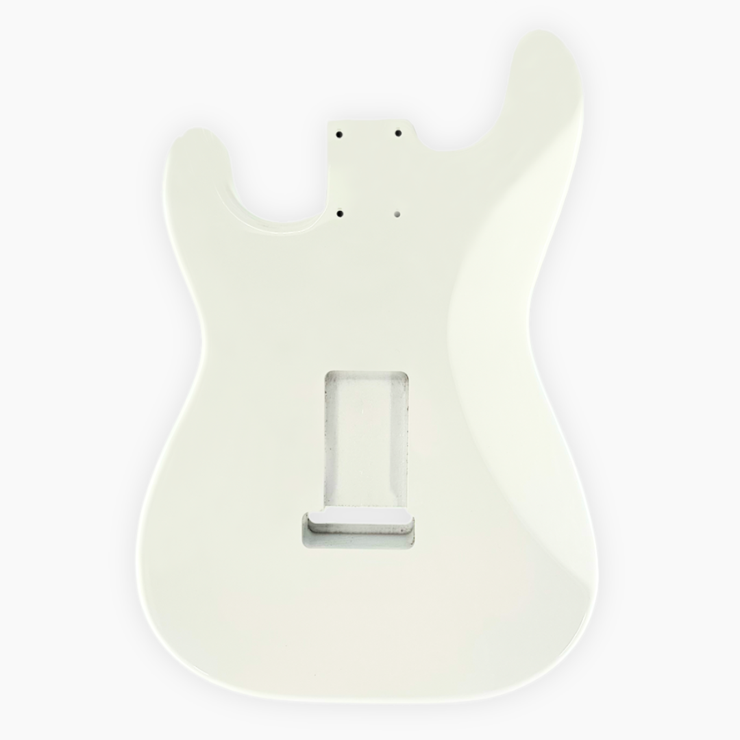 SBF-OW Olympic White Finished Replacement Body for Stratocaster®