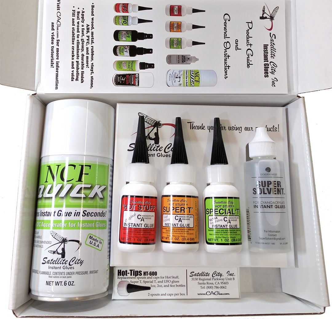 Satellite City Hot Stuff Pro Glue Kit