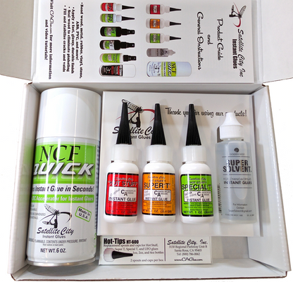 Satellite City Hot Stuff Pro Glue Kit