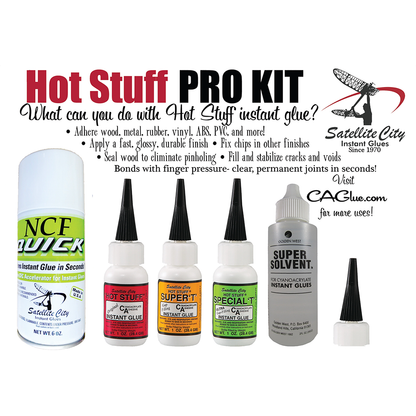 Satellite City Hot Stuff Pro Glue Kit