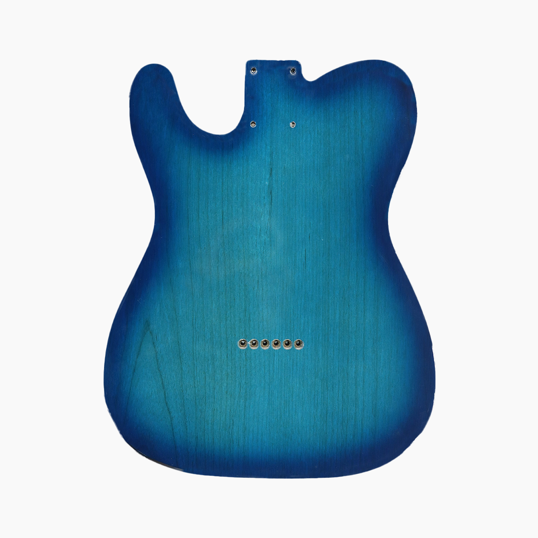 Ocean Blue Burst Replacement Body for Telecaster