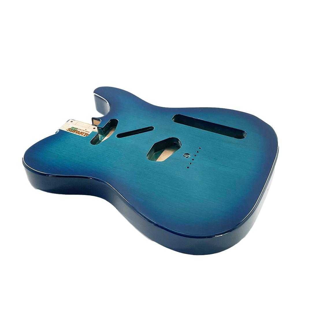 Ocean Blue Burst Replacement Body for Telecaster