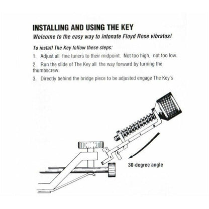 Allparts “The KEY” Intonation Tool for Floyd Rose®