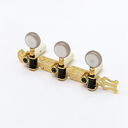 TK-0126 Classical Tuner Set with Pearloid White Buttons