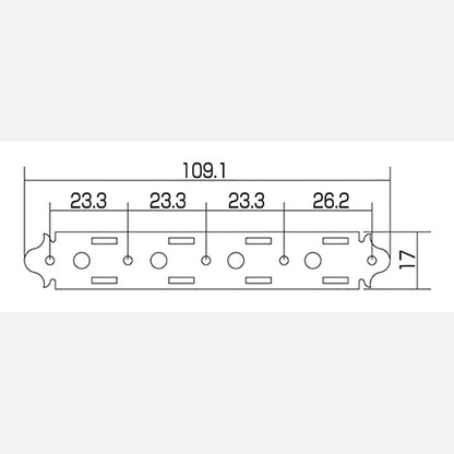 TK-0374 Gotoh MF40 F-style Mandolin Keys