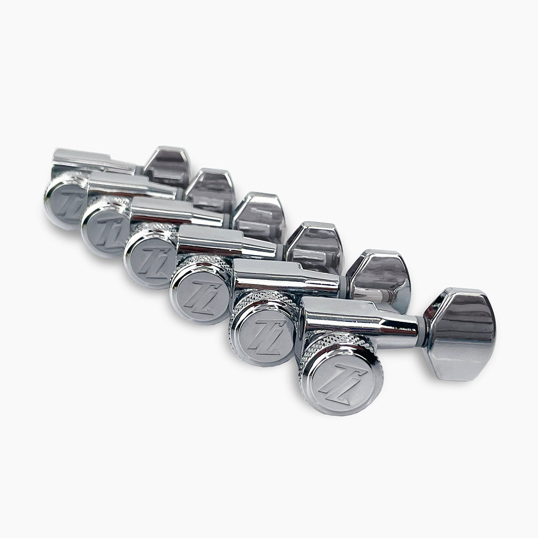 True Lok Mini Locking Tuners - 6-in-line, Single Pin