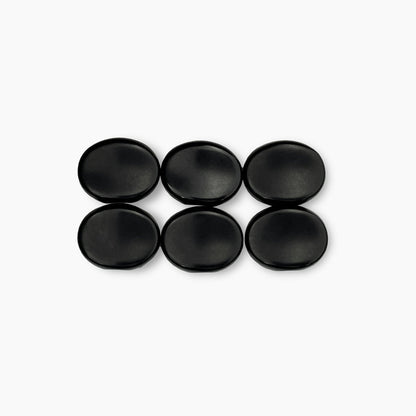 TK-7710 Plastic Melt-on Oval Button Set