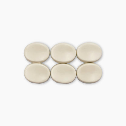 TK-7710 Plastic Melt-on Oval Button Set