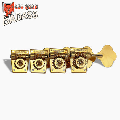 Leo Quan® Badass OGT™ Bass Keys - Open Gear Small Post - 4-in-line set