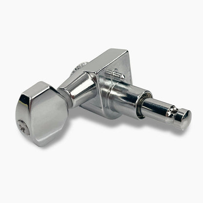 True Lok Mid-Size Locking Tuners - 6-in-line, Single Pin