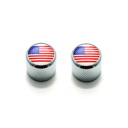 MK-3316 USA Flag Dome Knob Set