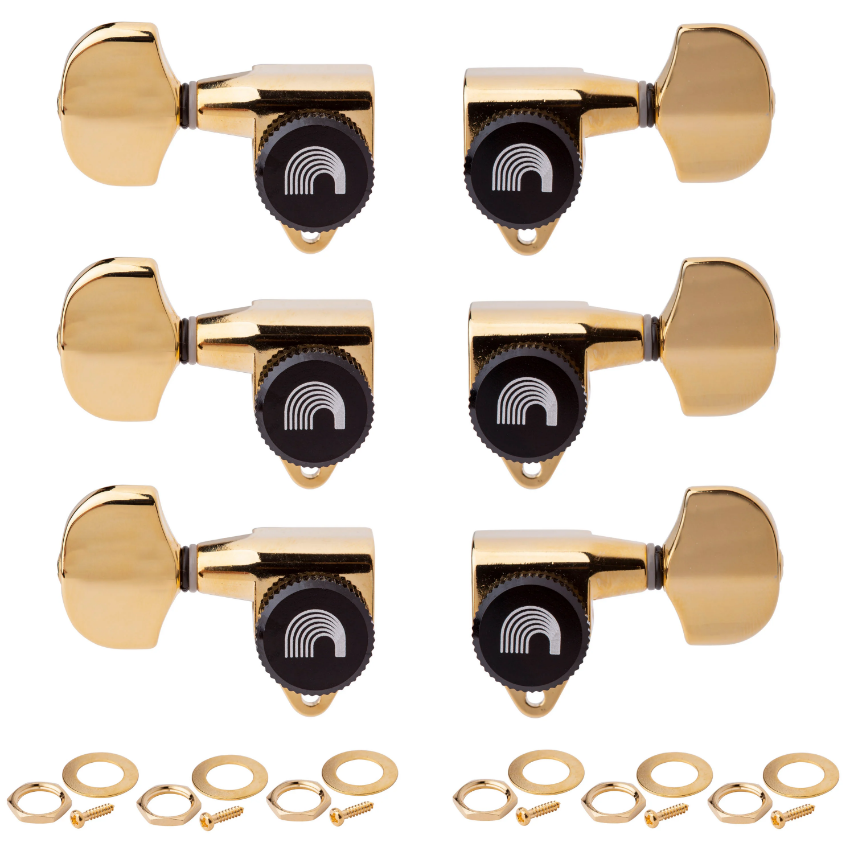 D'Addario Planet Waves Auto-Trim Tuning Machines 3+3