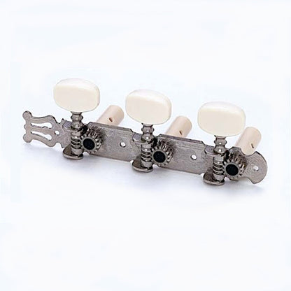 TK-0125 Classical Tuner Set with Square White Buttons