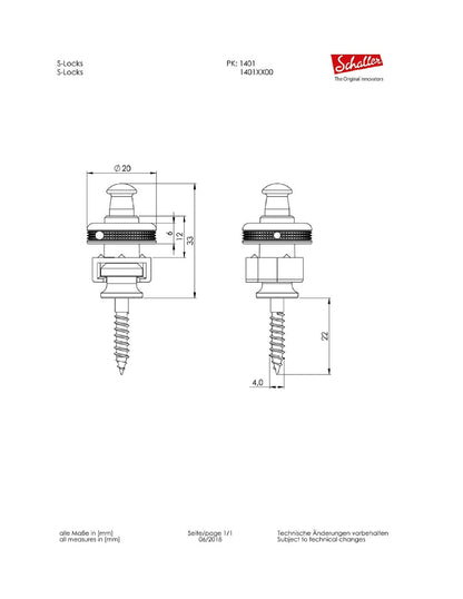 Schaller 445 S-Lock System